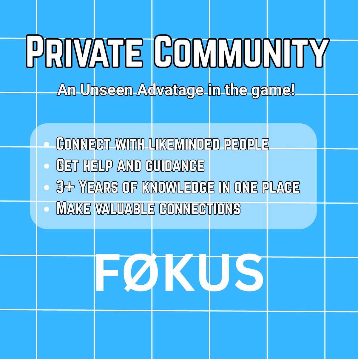 FØKUS Private Community
