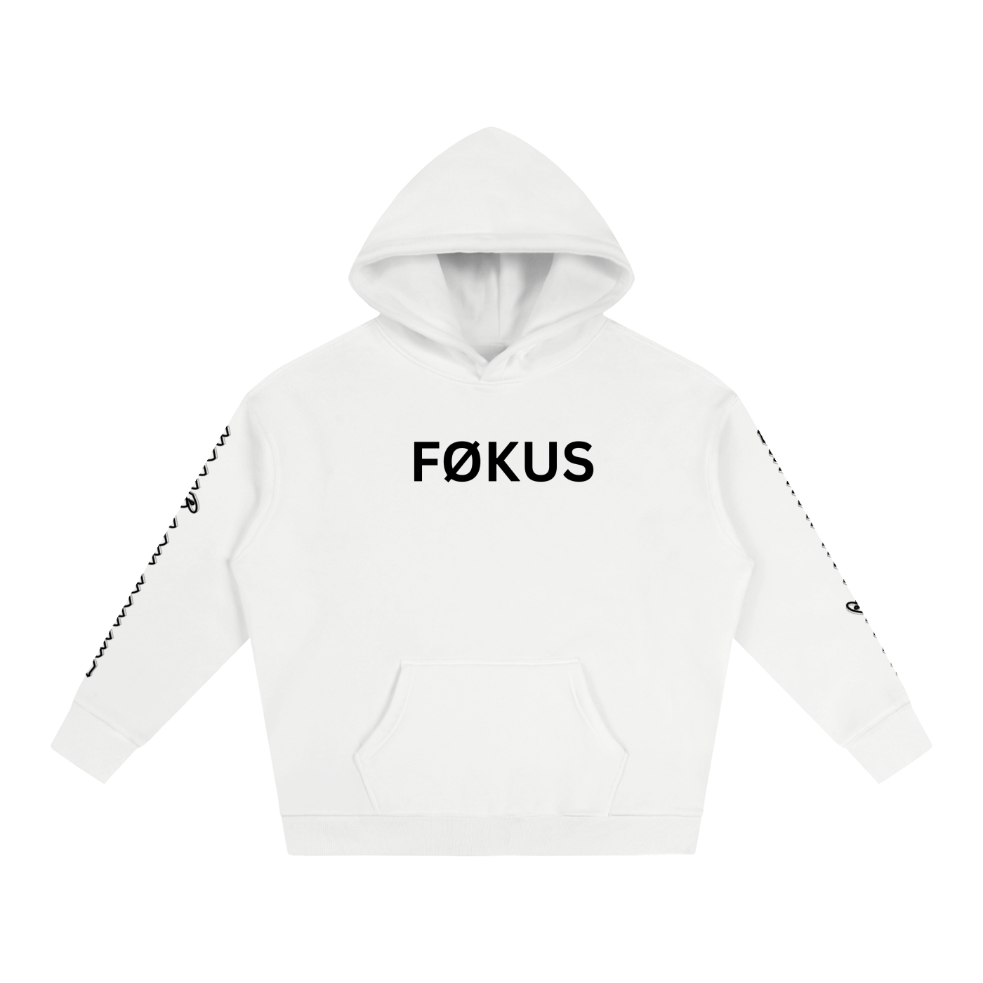FØKUS Hoodie (White)