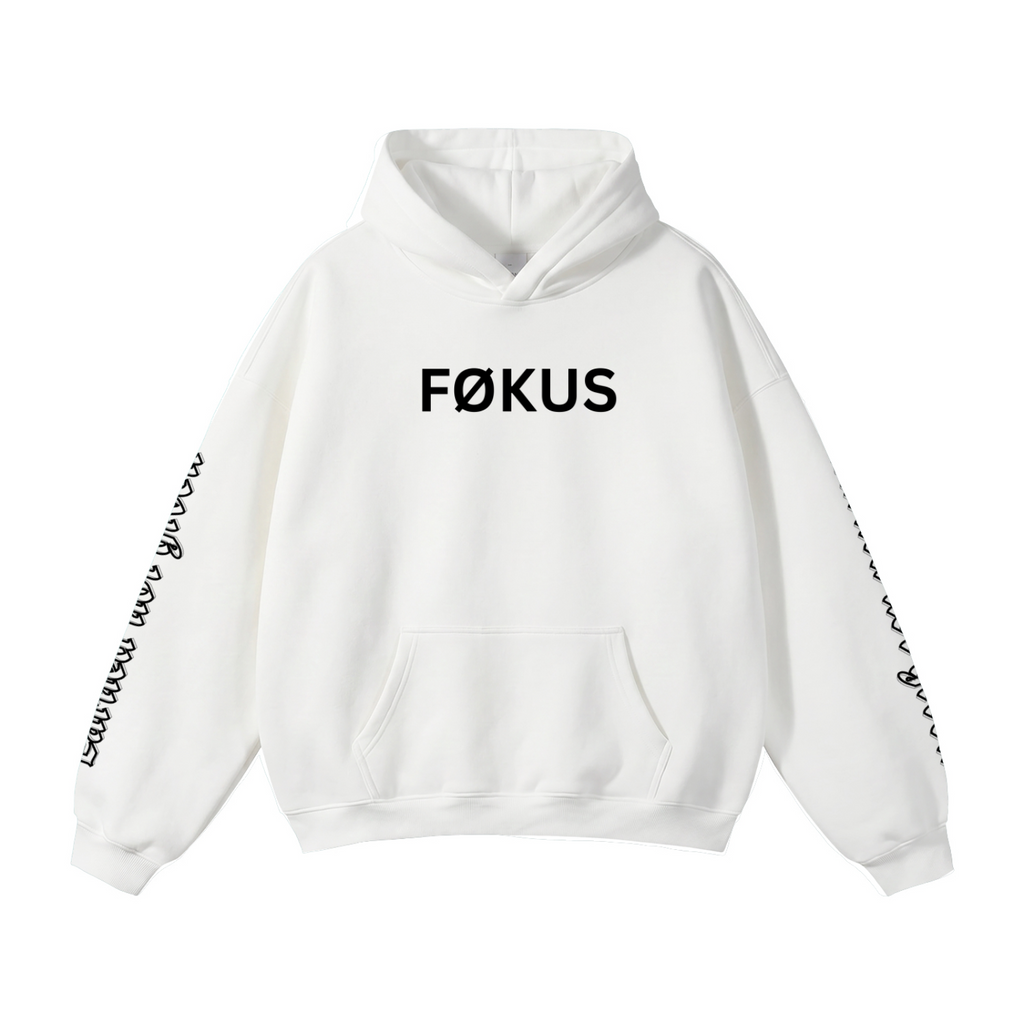 FØKUS Hoodie (White)